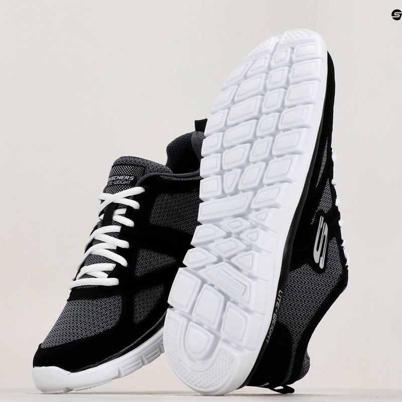 Pánské boty SKECHERS Burns Agoura black/white 9