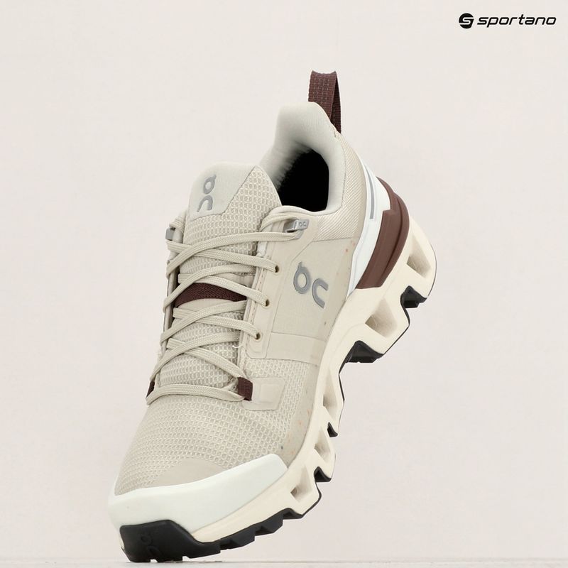 Dámské trekové boty On Cloudwander Waterproof sand/ivory 9