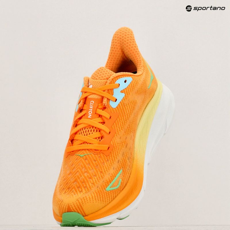 Pánské běžecké boty HOKA Clifton 9 solar flare/sherbet 9