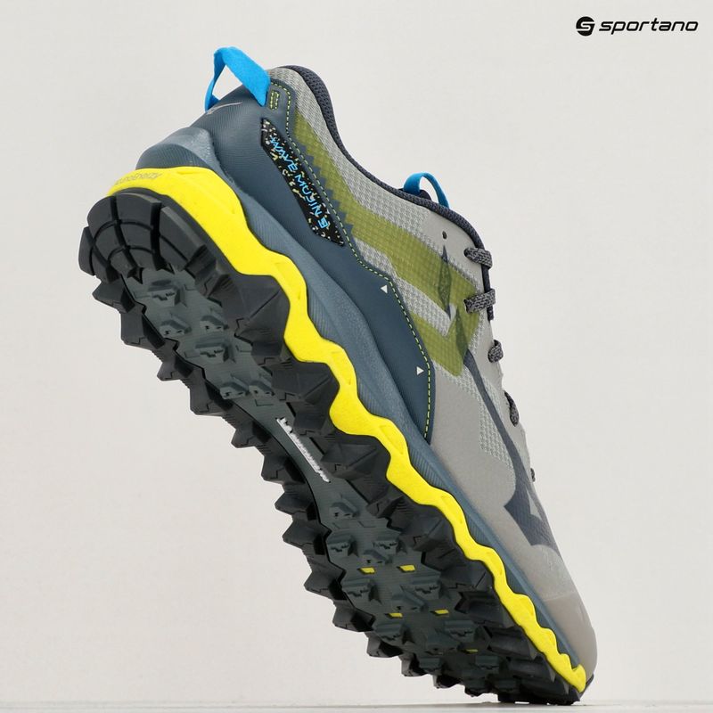 Pánské  běžecké boty   Mizuno Wave Mujin 9 ggray/oblue/bolt2(neon) 9