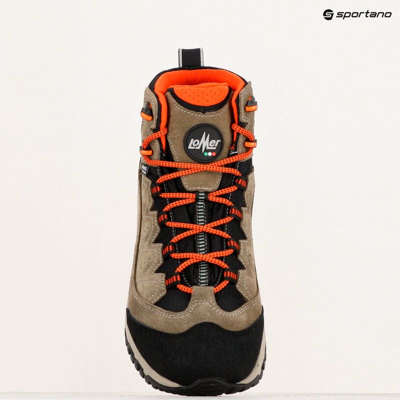 Pánské trekové boty Lomer Sella High Mtx Suede truffle 10
