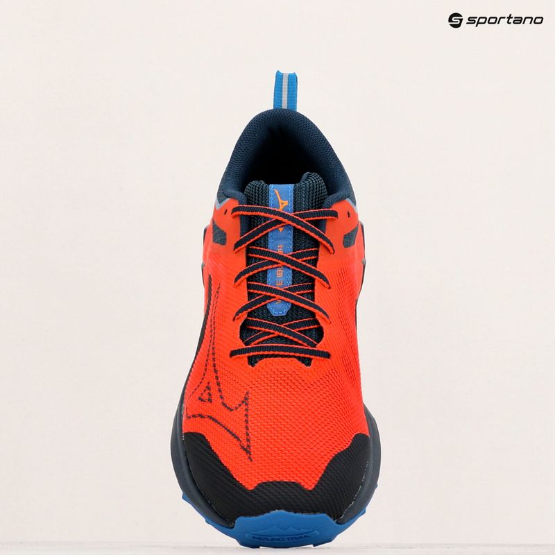 Pánské  běžecké boty   Mizuno Wave Ibuki 4 tigerlily/dblue/sblue 9