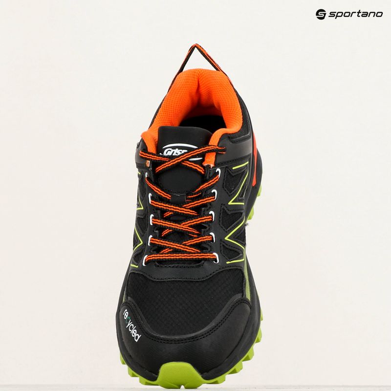 Pánské trekové boty Grisport 81001V2M2 black/lime 9