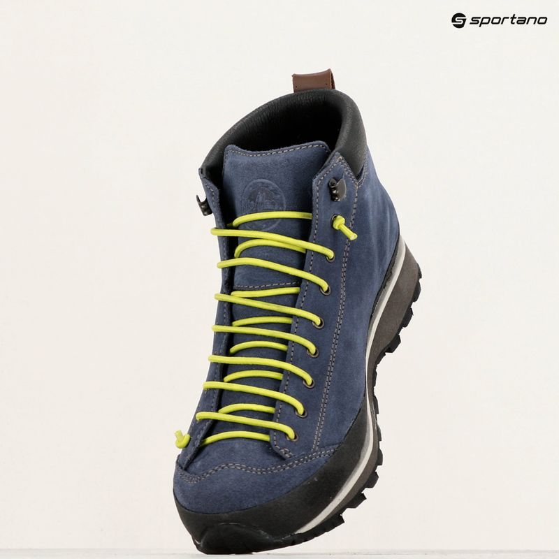 Pánské turistické boty Lomer Bio Naturale Mid Mtx Suede flag/lime 10