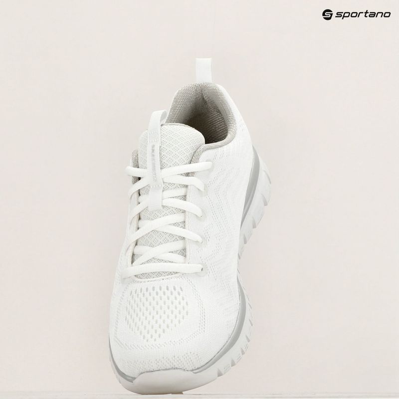 Dámské boty SKECHERS Graceful Get Connected white/silver 9