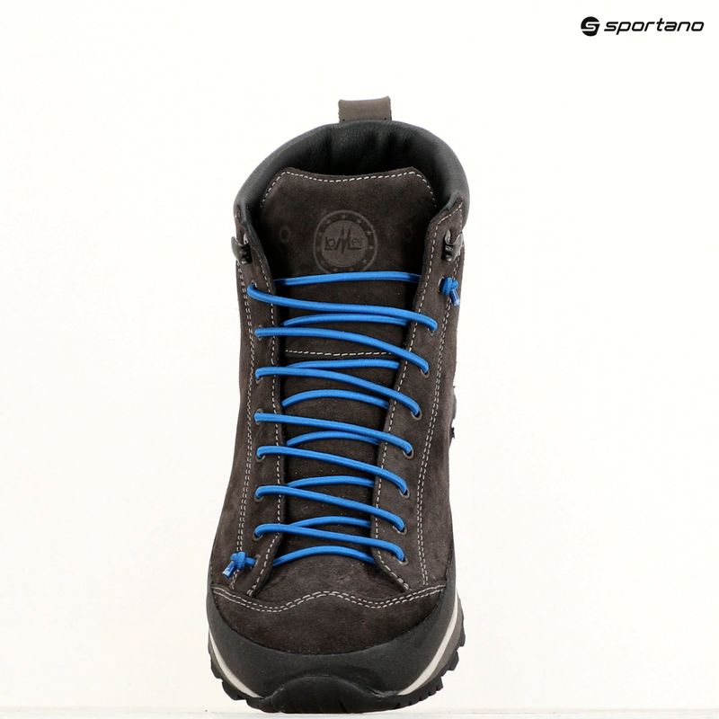 Pánské turistické boty Lomer Bio Naturale Mid Mtx Suede anthra/laguna 10