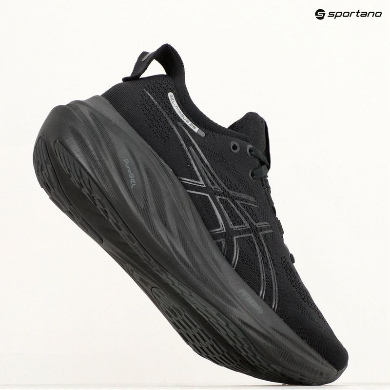 Dámské běžecké boty ASICS Gel-Nimbus 26 black/black 9