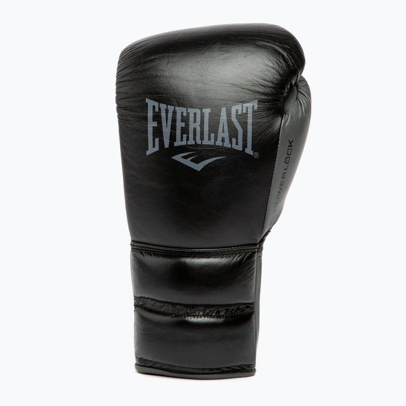 Boxerské rukavice Everlast Powerlock 2 Laced Pro Training black 8