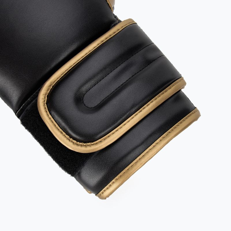 Boxerské rukavice Everlast Powerlock 2 black/gold 6