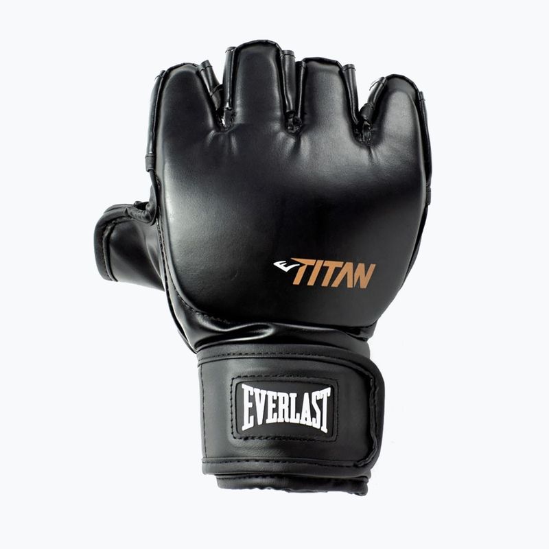 Grapplingové rukavice Everlast Titan MMA black 4