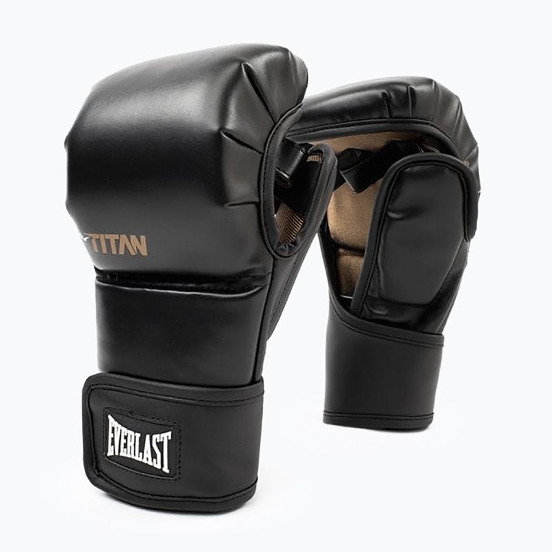 Grapplingové rukavice Everlast Titan Hybrid black  7