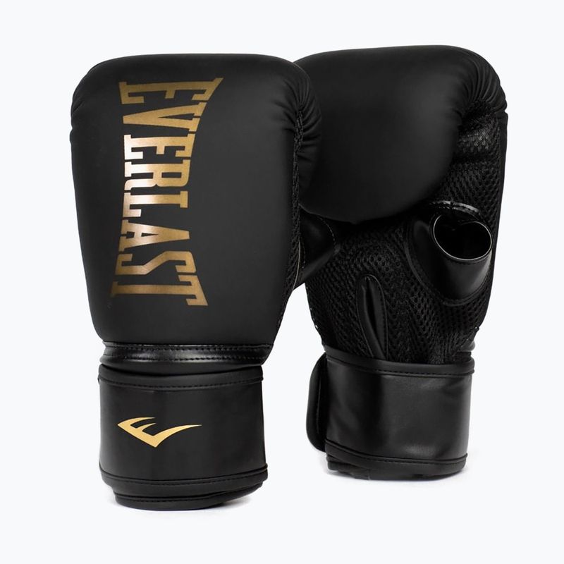 Boxerské rukavice Everlast Cardio Elite Bag Gloves black/gold