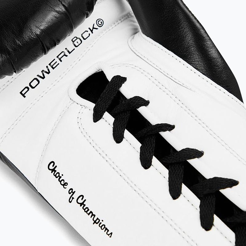 Boxerské rukavice Everlast Powerlock Pro OG Laced black/white 4