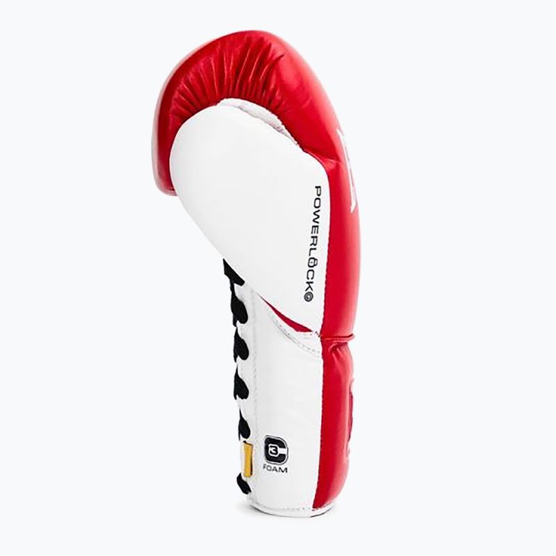Boxerské rukavice Everlast Powerlock OG Pro Fight red/white 3