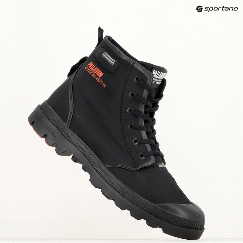 Palladium Pampa Lite+ Hi černé boty 10