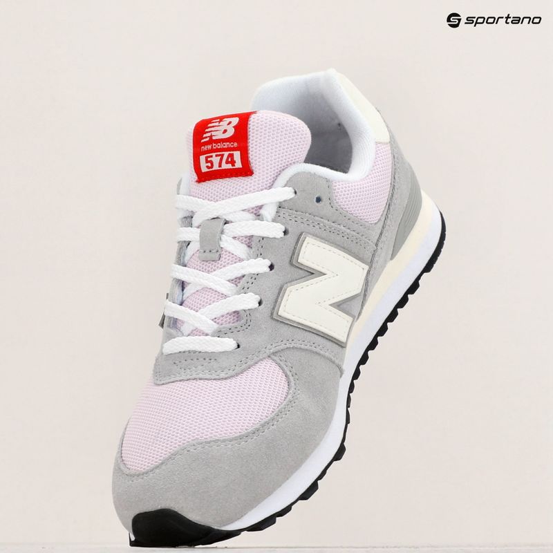Dětské boty New Balance GC574 brighton grey 9