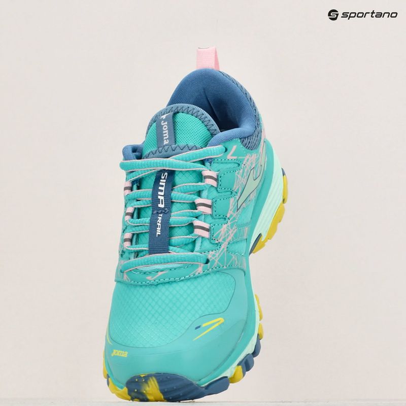 Dětské běžecké boty Joma Sima green/grey 10