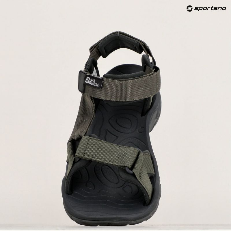 Pánské sandály Jack Wolfskin Lakewood Ride island moss 9