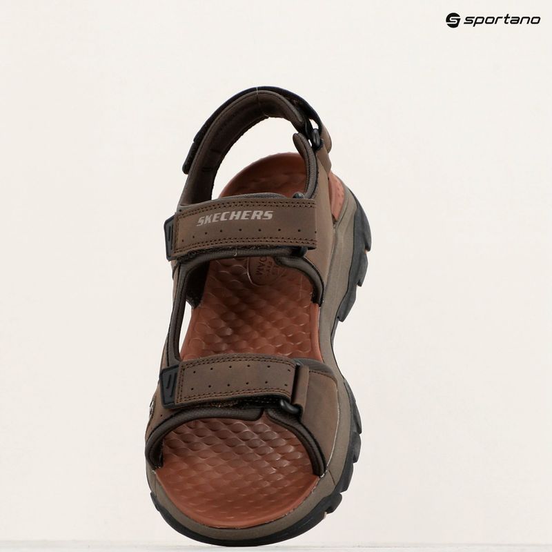 Pánské sandály SKECHERS Tresmen Hirano chocolate 14