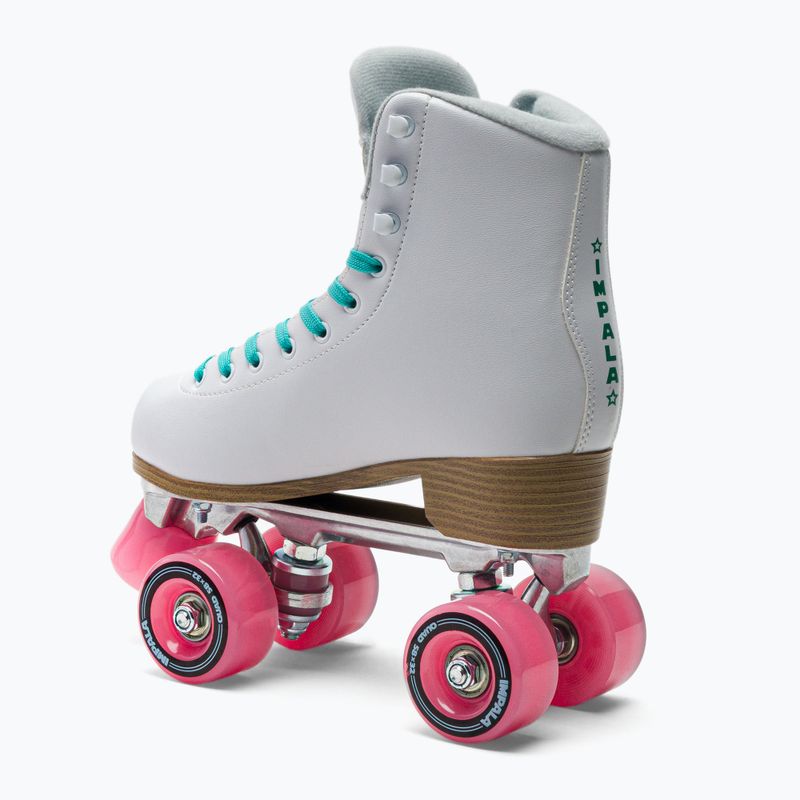 Dámské brusle IMPALA Quad Skate white IMPROLLER1 2