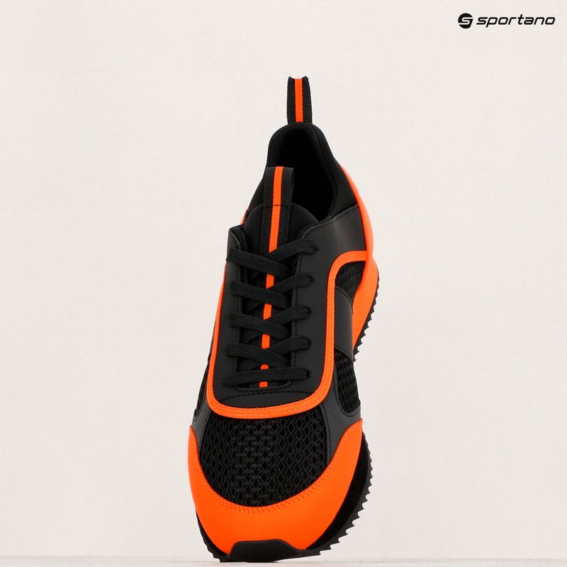 Boty EA7 Emporio Armani Black & White Laces black/orange tiger 9