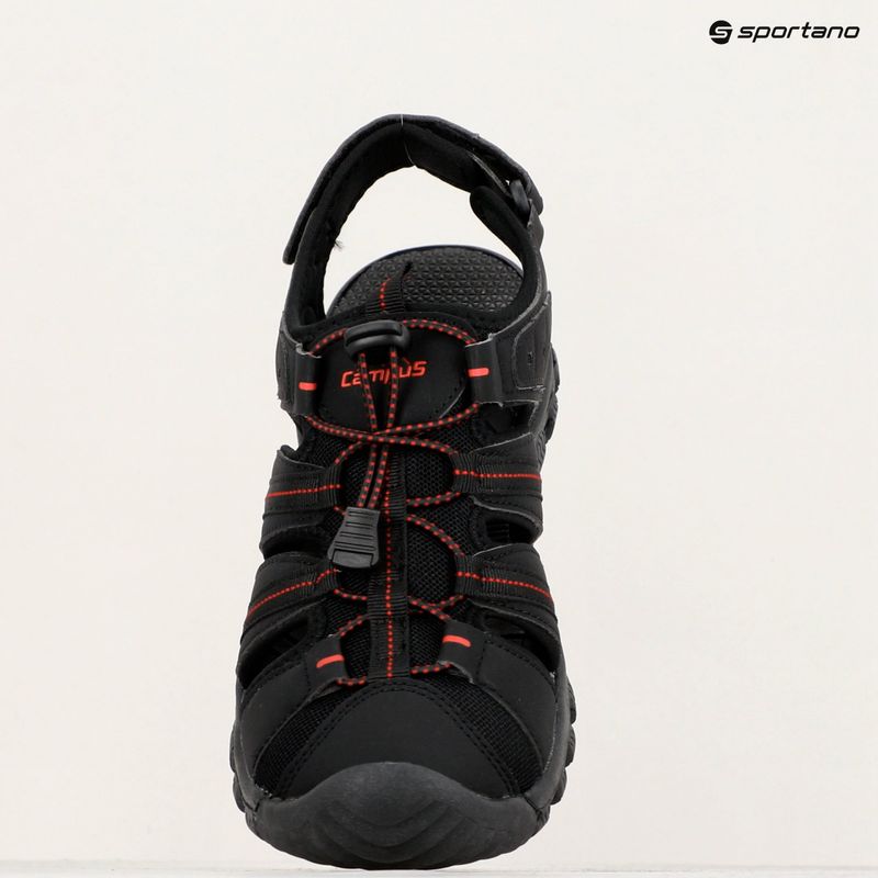Pánské trekové sandály CampuS Carlit black/red 9