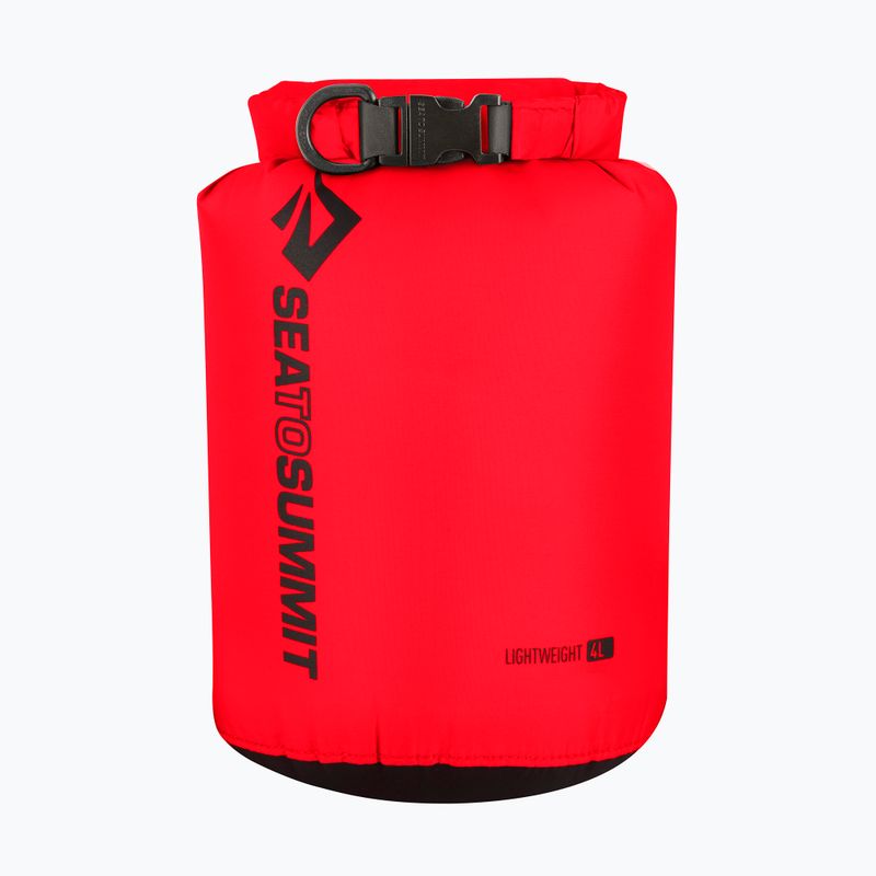 Voděodolný vak Sea to Summit Lightweight 70D Dry Sack 4L červený ADS4RD 4
