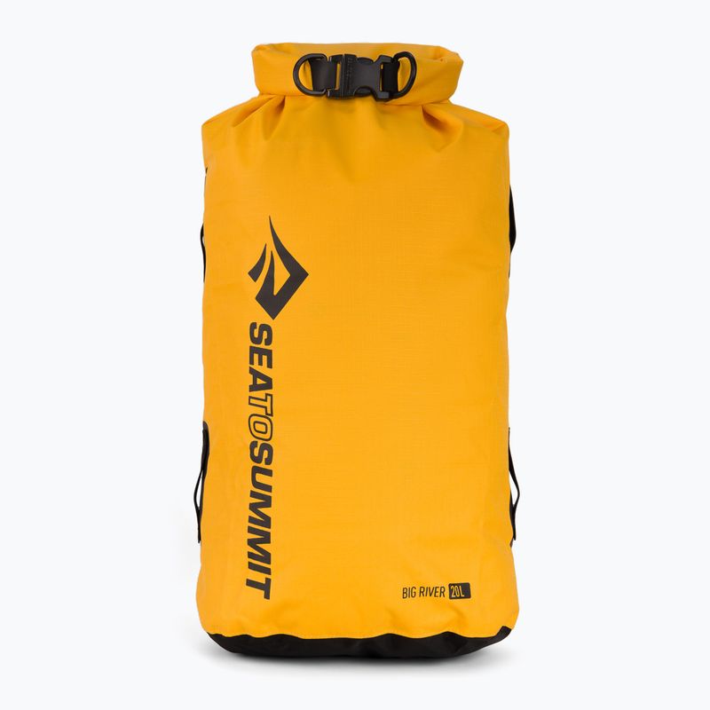 Voděodolný vak Sea to Summit Big River Dry Bag 20L žlutý ABRDB20YW