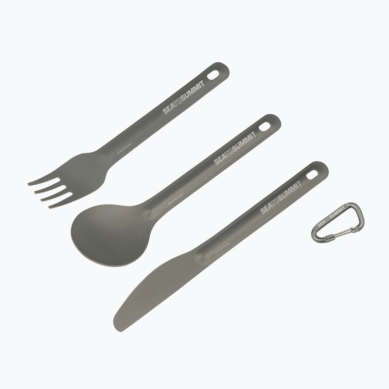 Sada příborů Sea to Summit AlphaLight Cutlery Set černá ACUTALSET3 2