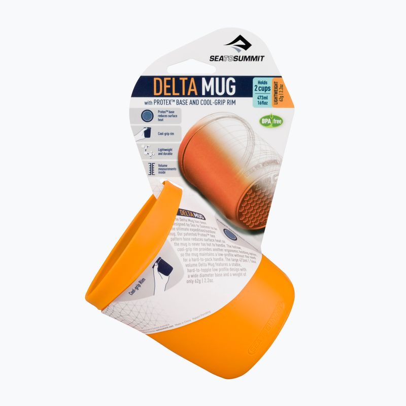Kempingový hrnek Sea to Summit Delta Mug oranžový ADMUGOR 4