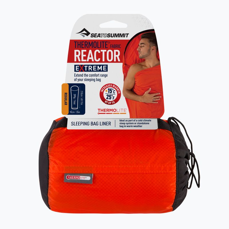 Sea to Summit Reactor Extreme Thermolite Mumie Liner červená AREACTEX