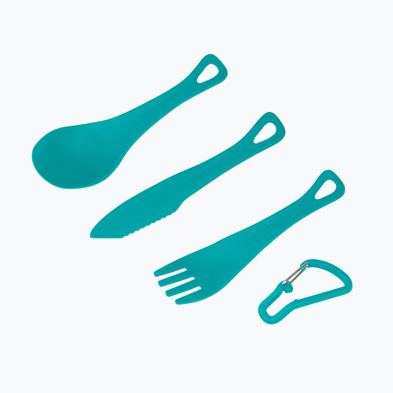 Sada příborů Sea to Summit Delta Cutlery modrá ADCUTSETPB 3