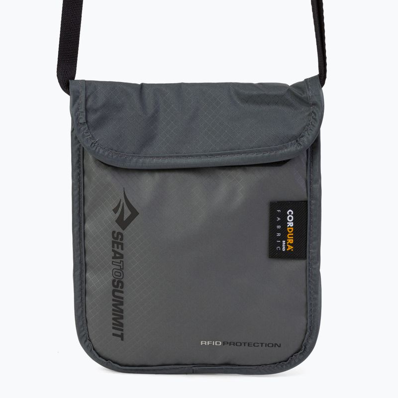 Peněženka Sea to Summit Neck Pouch RFID šedá ATLNPRFIDS 4