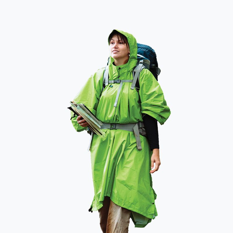 Pončo pláštěnka Sea to Summit Nylon Tarp zelená APONCHOGN 2