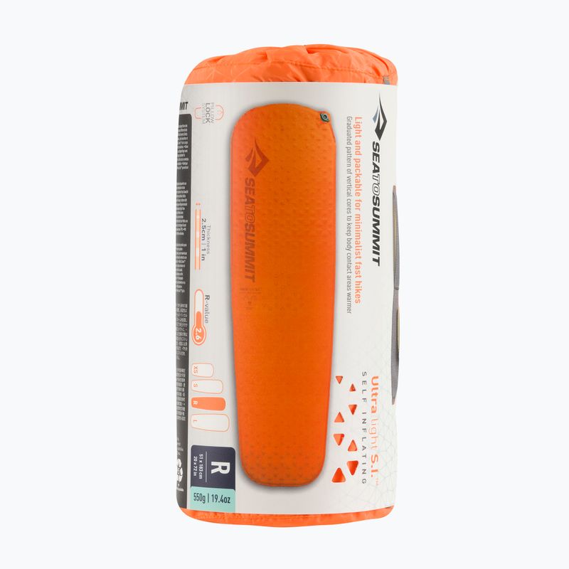 Samonafukovací karimatka Sea to Summit UltraLight Regular orange AMSIULR 2