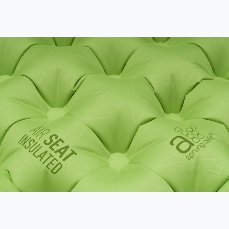 Nafukovací sedací podložka Sea to Summit Air Seat Insulated green 7
