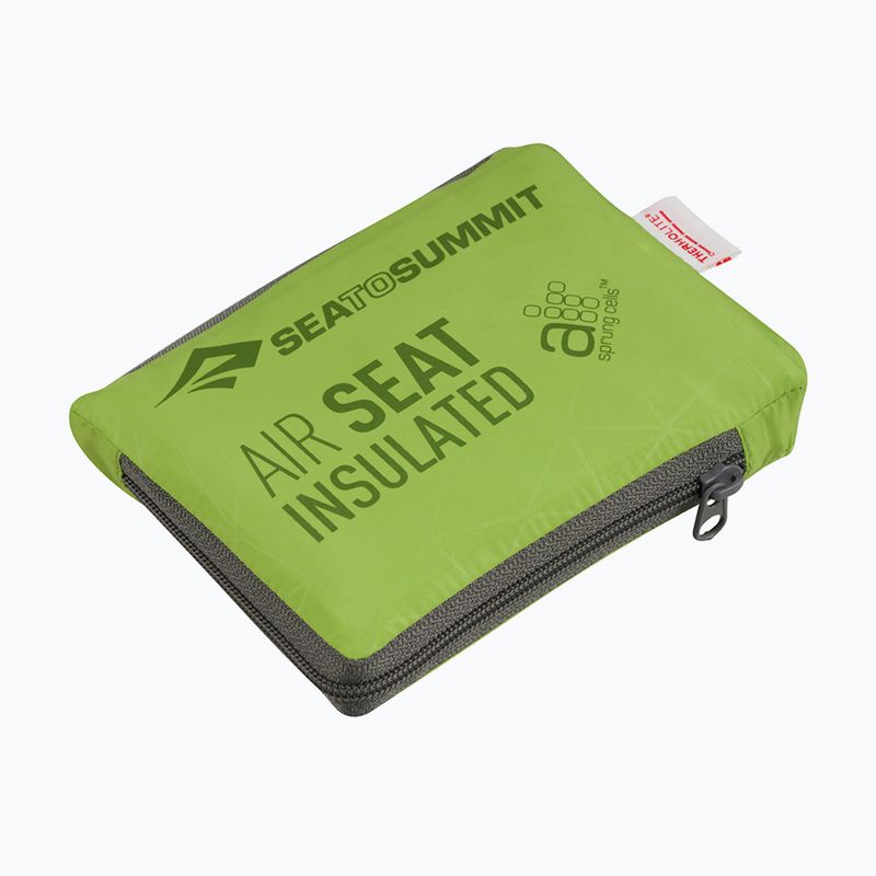 Nafukovací sedací podložka Sea to Summit Air Seat Insulated green 9