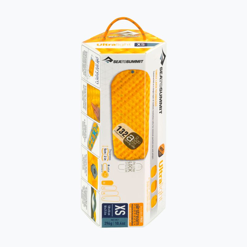 Nafukovací karimatka Sea to Summit UltraLight ASC Mat yellow 10