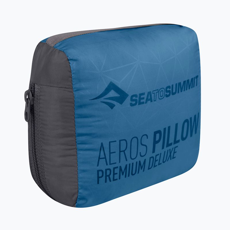 Cestovní polštář Sea to Summit Aeros Premium Deluxe tmavě modrý APILPREMDLXNB 7