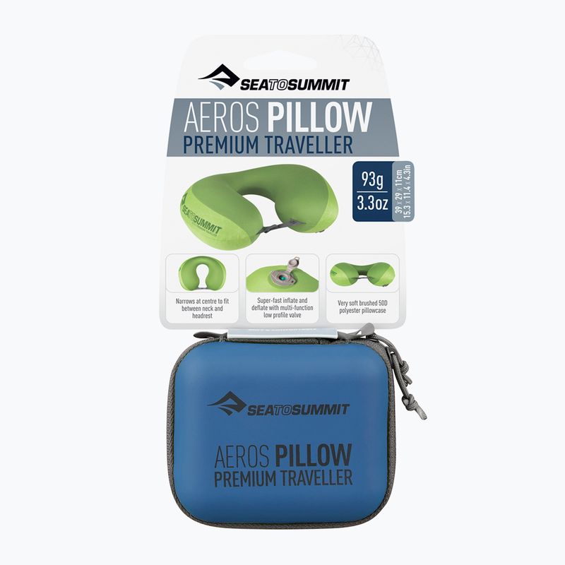 Cestovní polštář  Sea to Summit Aeros Premium Traveller navy blue 6
