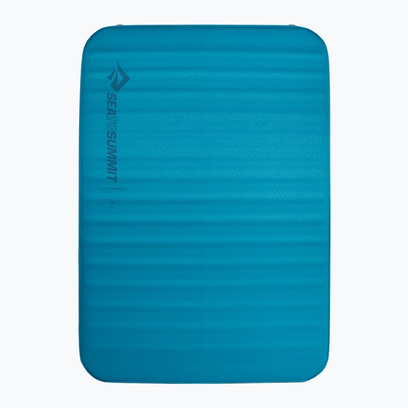 Samonafukovací podložka Sea To Summit Comfort Deluxe SI Mat - double blue