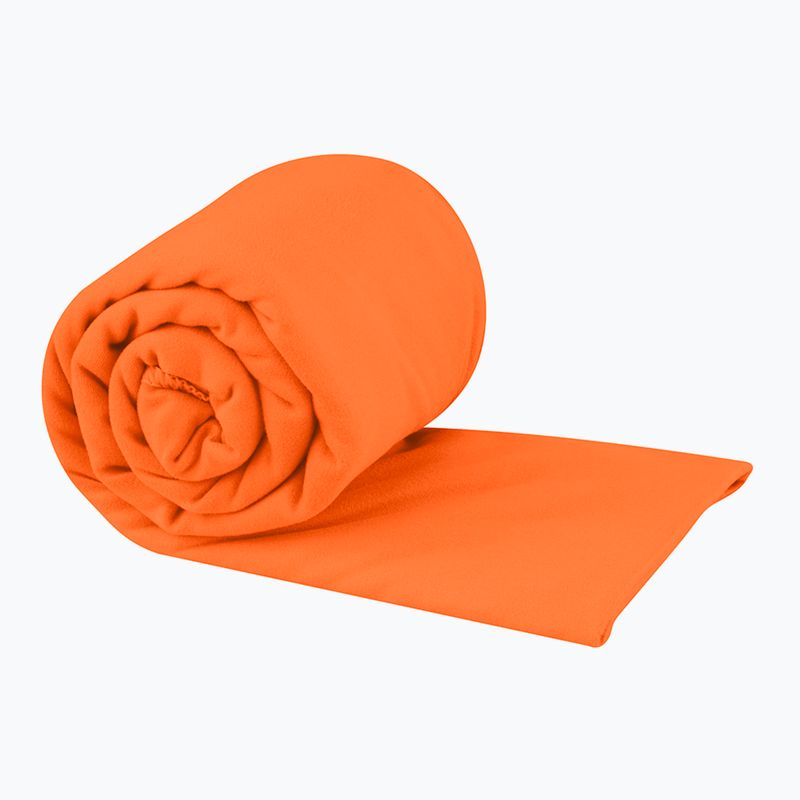 Rychleschnoucí ručník Sea to Summit Pocket Towel L outblack orange 2