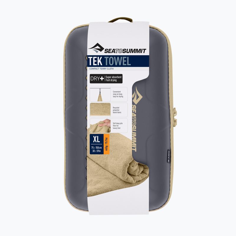 Rychleschnoucí ručník Sea to Summit Tek Towel XL desert 3