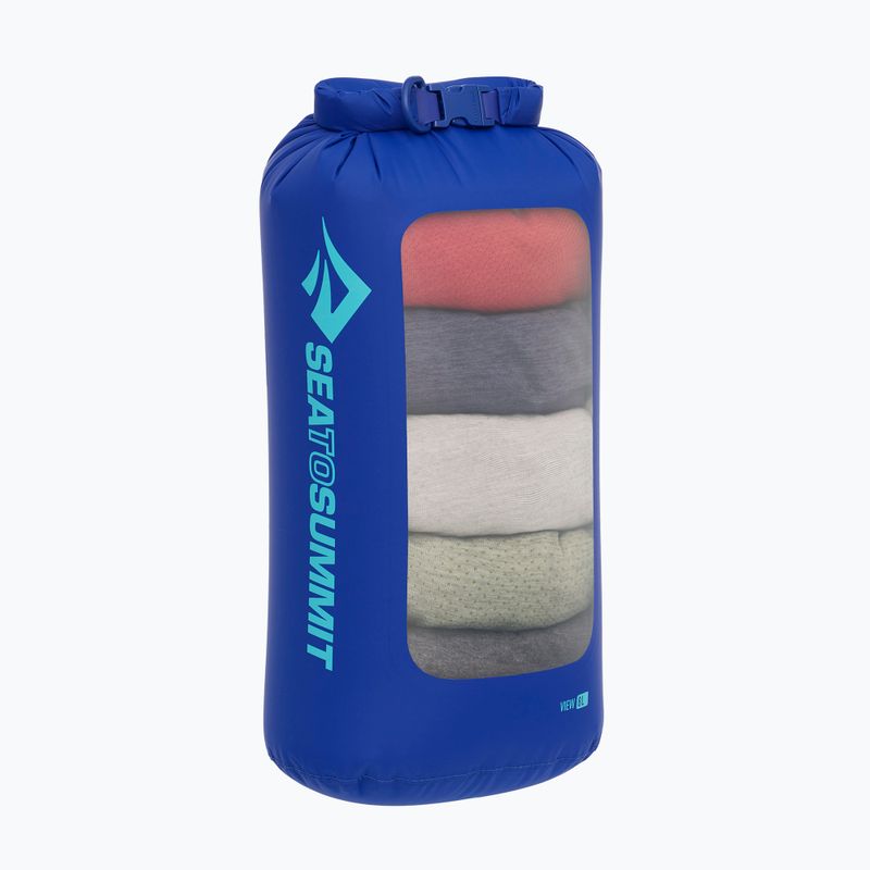 Nepromokavý vak  Sea to Summit Lightweight Dry Bag View 8 l surf blue 3