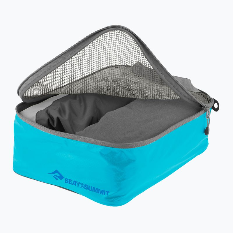 Cestovní organizér Sea to Summit Ultra-Sil Garment Mesh Bag S blue atoll