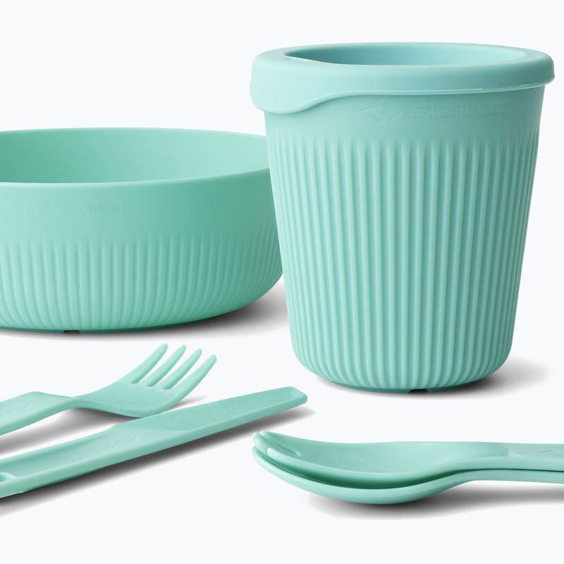 Sada turistického nádobí Sea  to Summit Passage Dinnerware aqua sSea  3