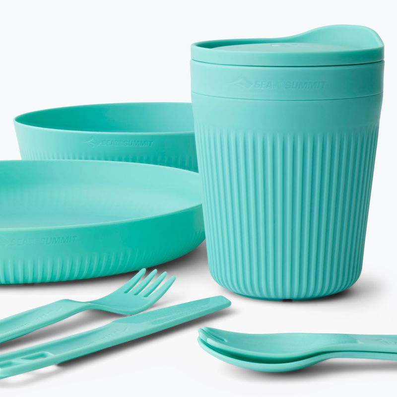 Sada turistického nádobí Sea to Summit Passage Dinnerware blue 3