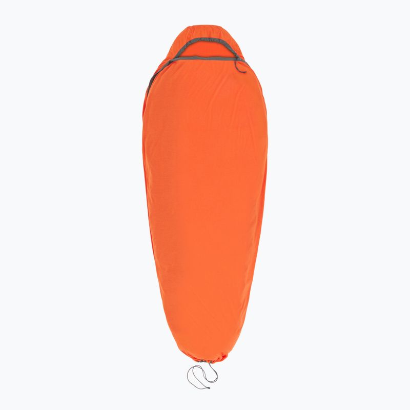 Vložka do spacího pytle Sea to Summit Reactor Extreme Sleeping Bag Liner Mummy CT spicy orange/beluga 2
