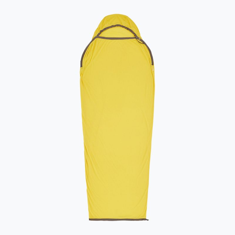 Vložka do spacího pytle Sea to Summit Reactor Sleeping Bag Liner Mummy compact yellow
