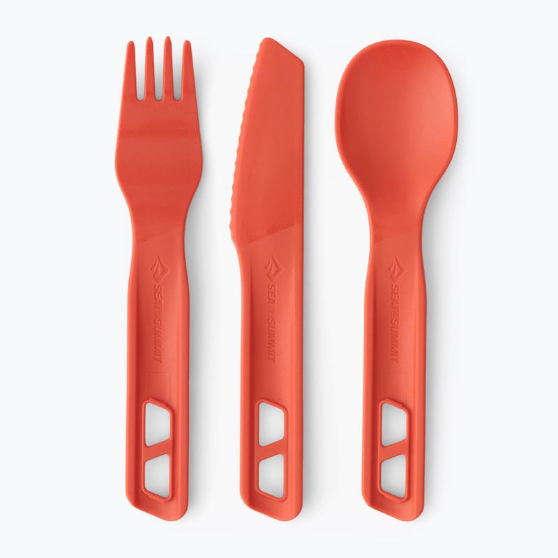 Příbory Sea to Summit Passage Cutlery orange